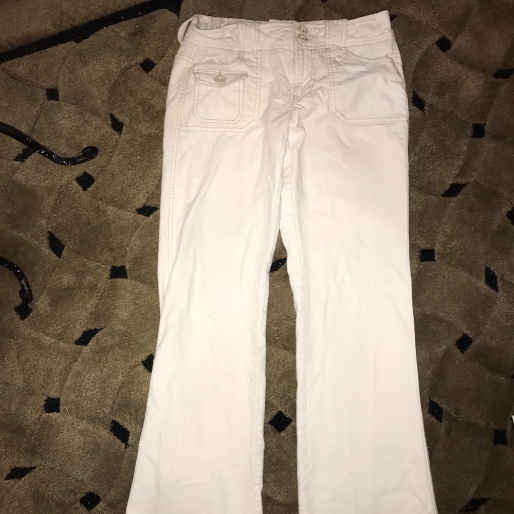 light khaki White colored jeans for size 1